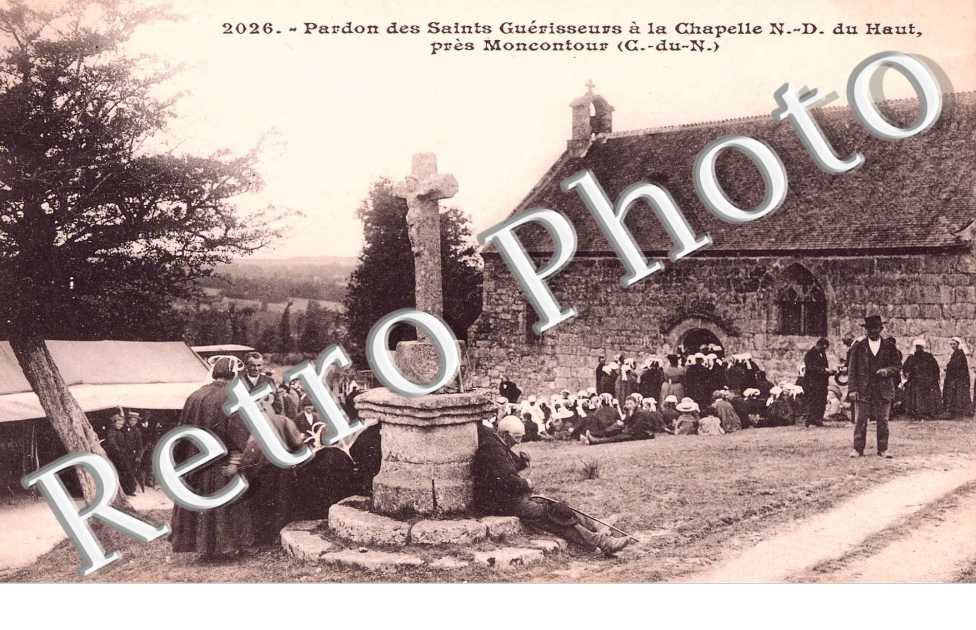 don des Sts Guerisseurs a la chapelle N-D du haut pres Moncontour