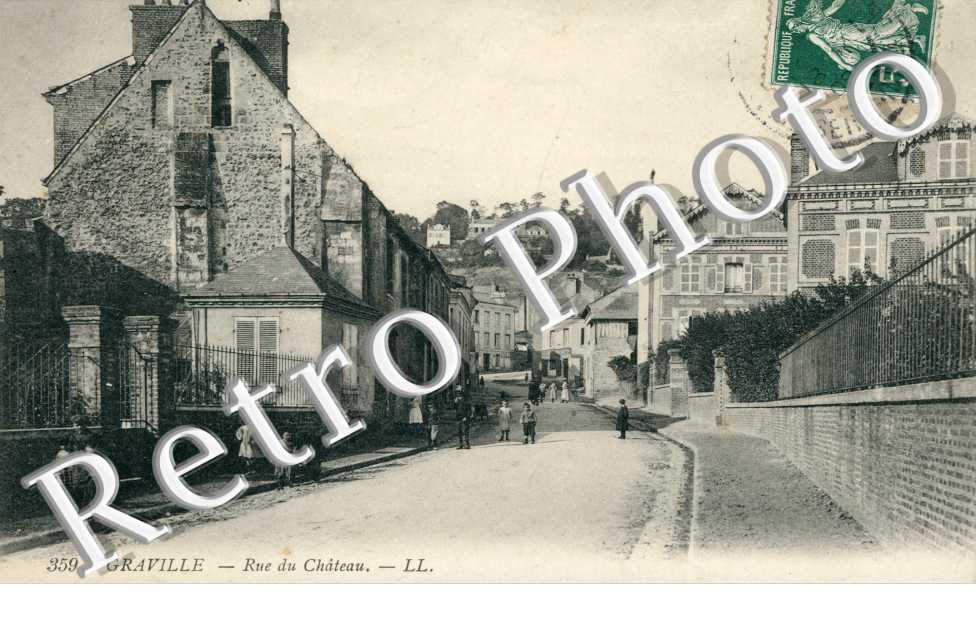 Graville - Rue du Château