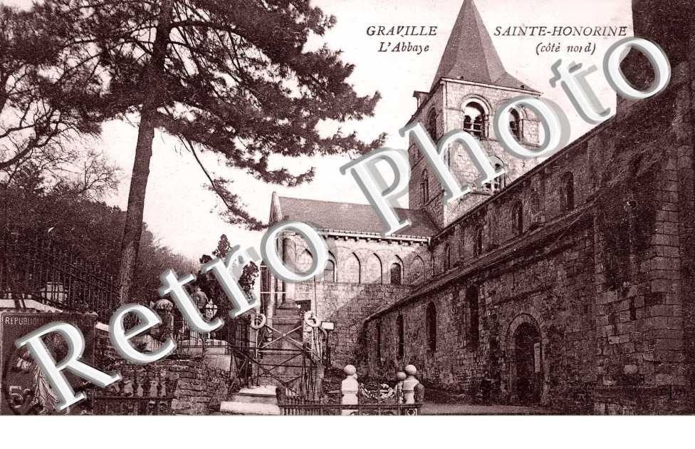 GRAVILLE SAINTE HONORINE L'ABBAYE COTE NORD