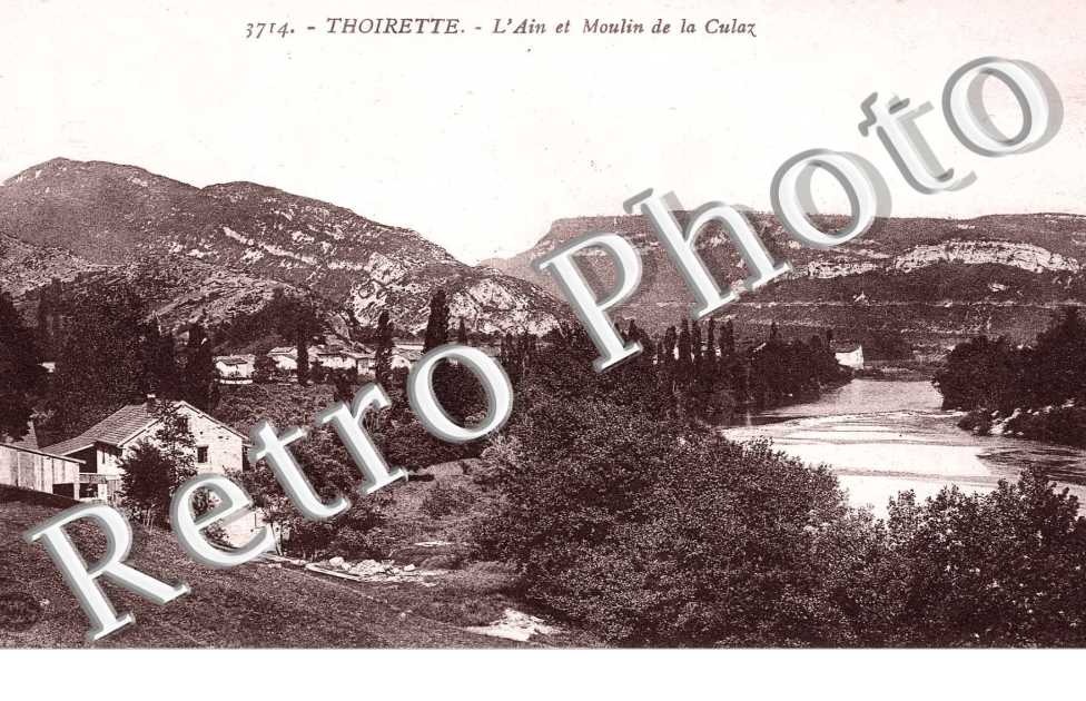 l'Ain et moulin de la Culaz