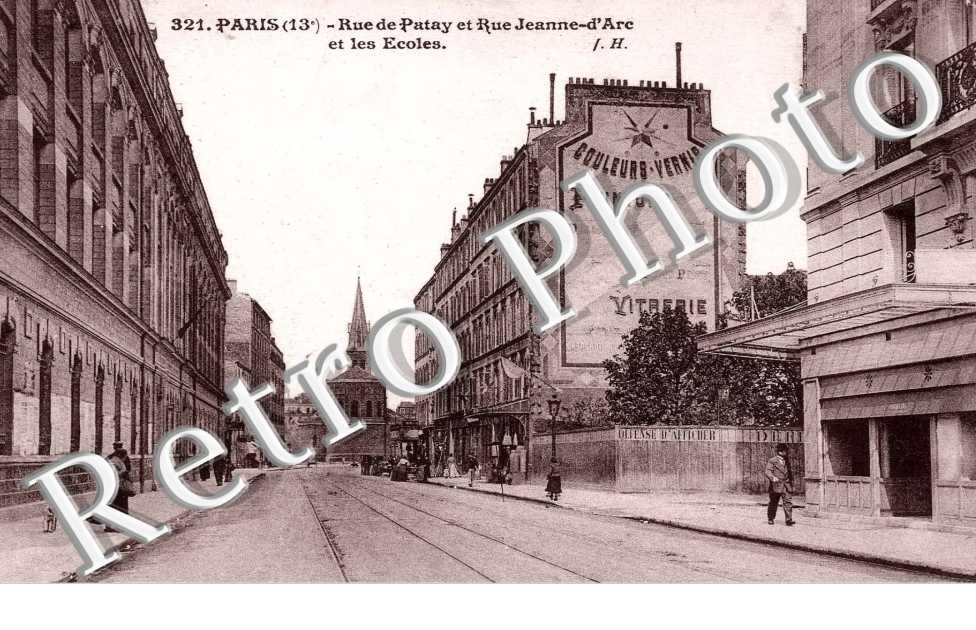RUE DE PATAY et rue Jeanne d&#039;Arc et les ecoles