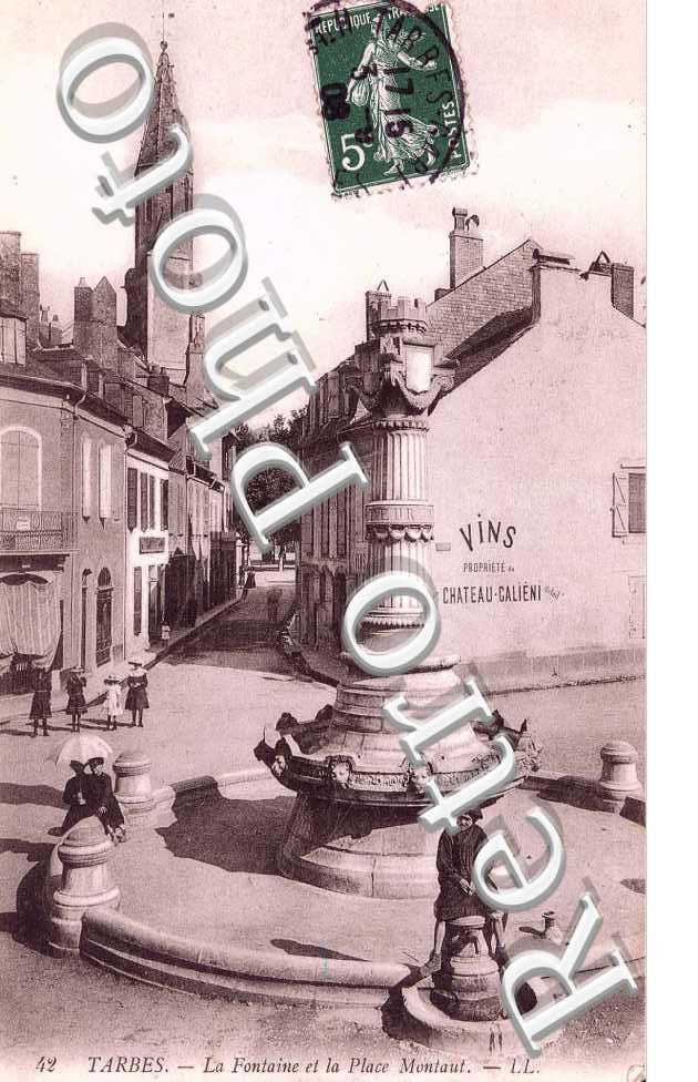 LA FONTAINE ET LA PLACE MONTAUT
