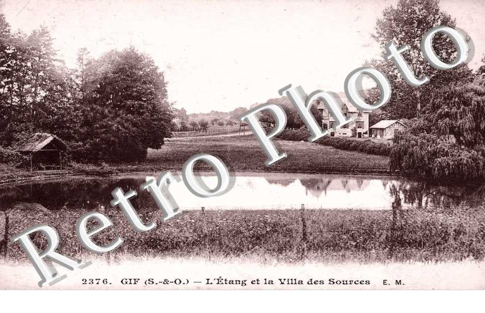 L'ETANG ET LA VILLA DES SOURCES
