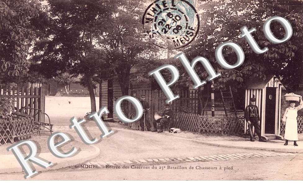 entree des casernes du 25° bataillon de chasseurs a pied