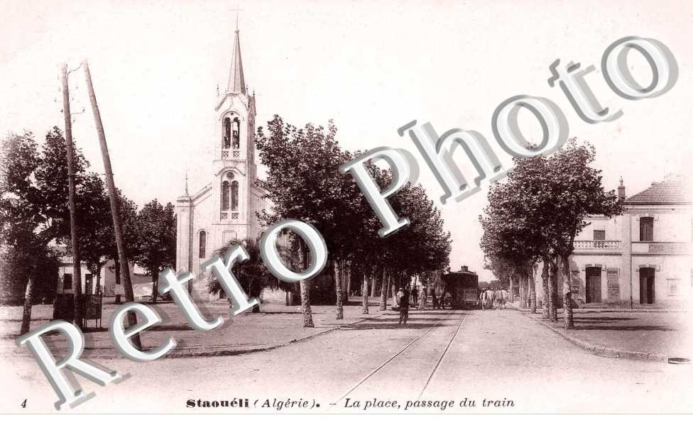 La place - passage du train