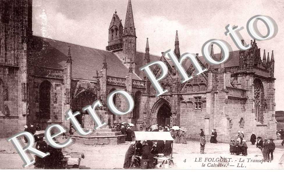 le transept et le calvaire