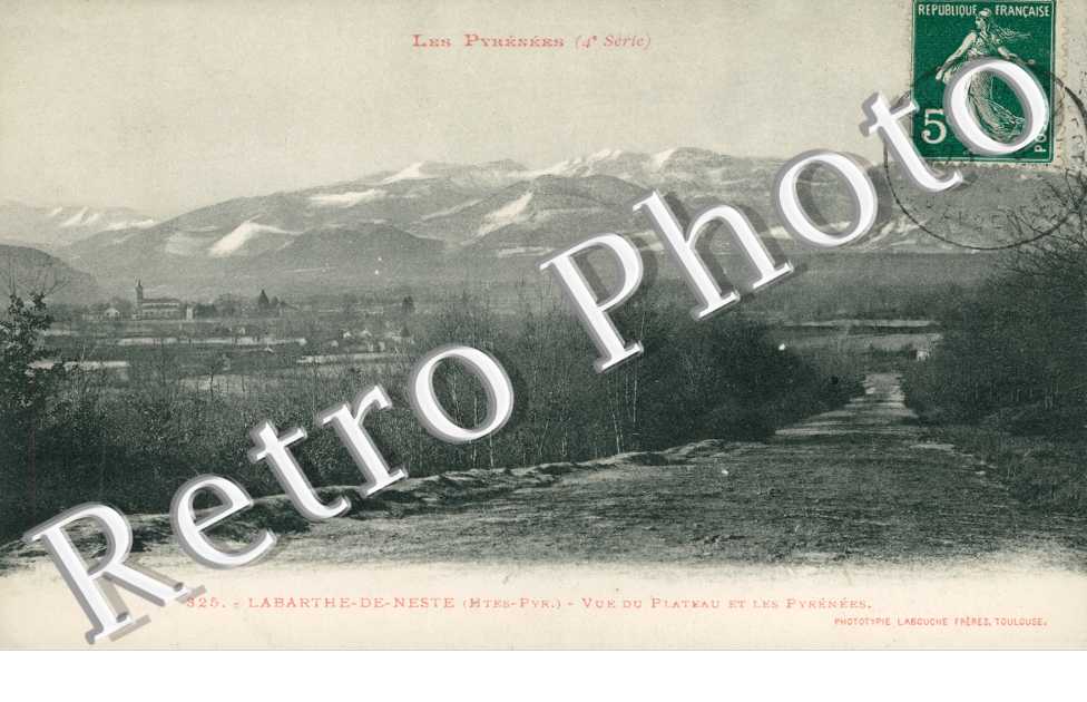 Vue du Plateau des Pyrenees