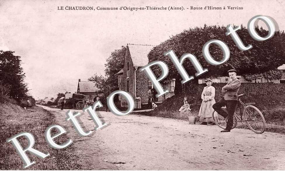 Route d&#039;Hirson a Vervins