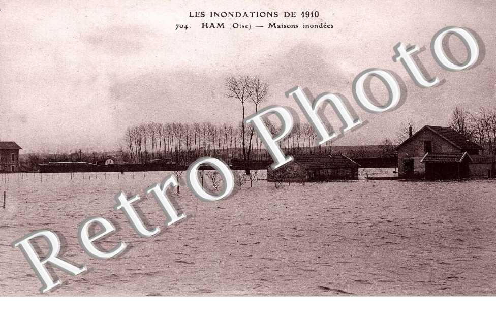 Ham - Inondations de 1910