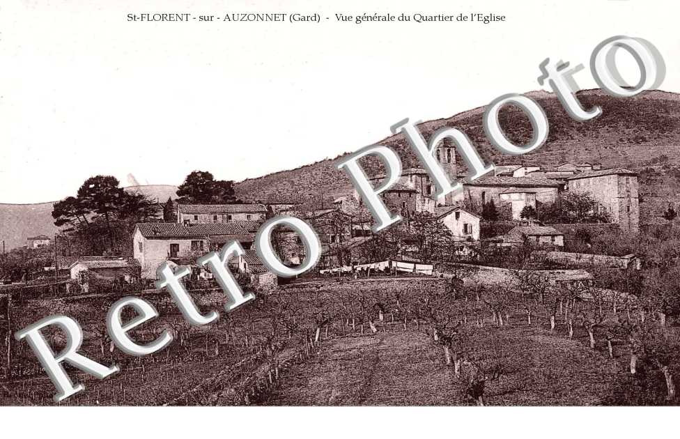 Vue generale du quartier de l&#039;eglise