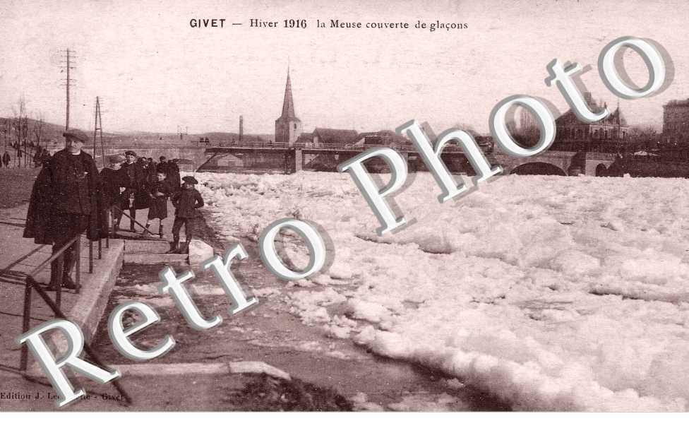 Innondation 27-28 fevrier 1910 Place de l&#039;Esplanade
