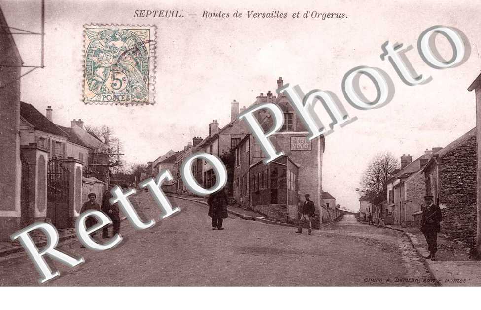 Route de Versailles et d&#039;Orgerus
