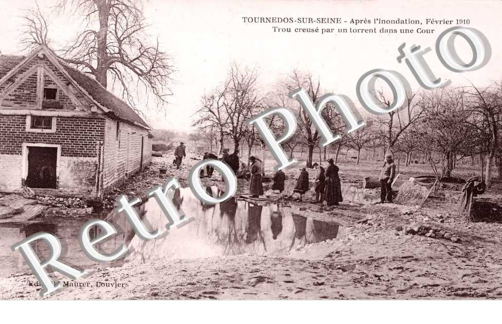 Apres l&#039;inondation de fevrier 1910