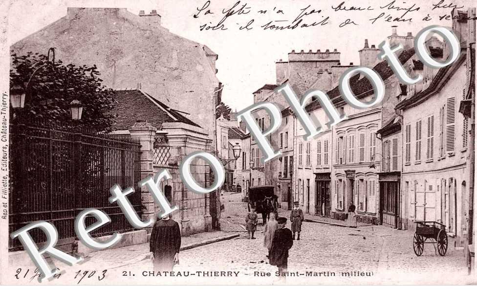 RUE SAINT MARTIN (MILIEU)