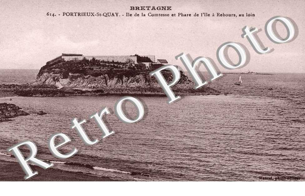 ILE DE LA COMTESSE et phare de l'Ile à Rebours