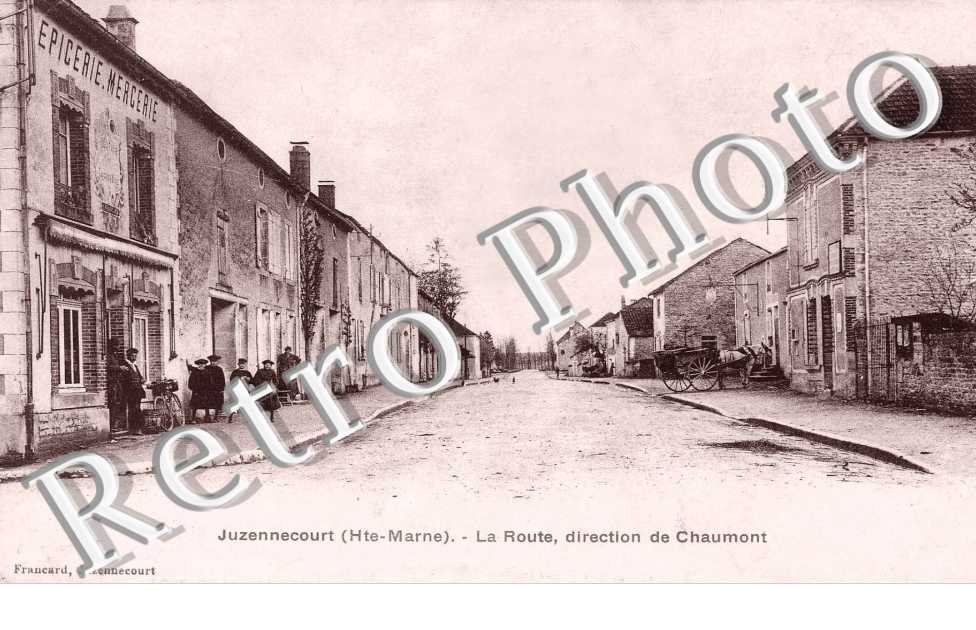 la route direction de Chaumont