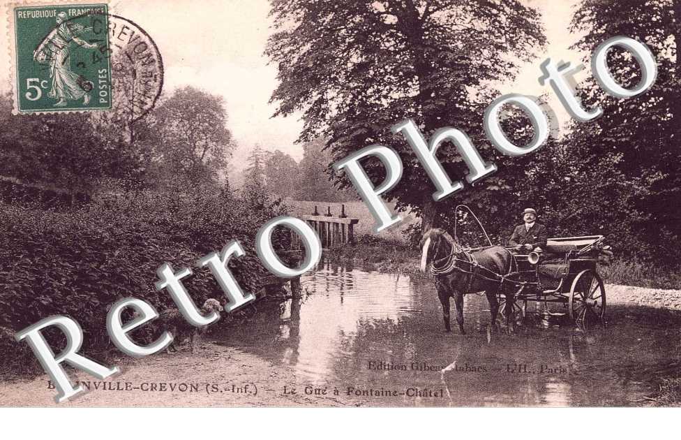 Le gue  a Fontaine-Chatel