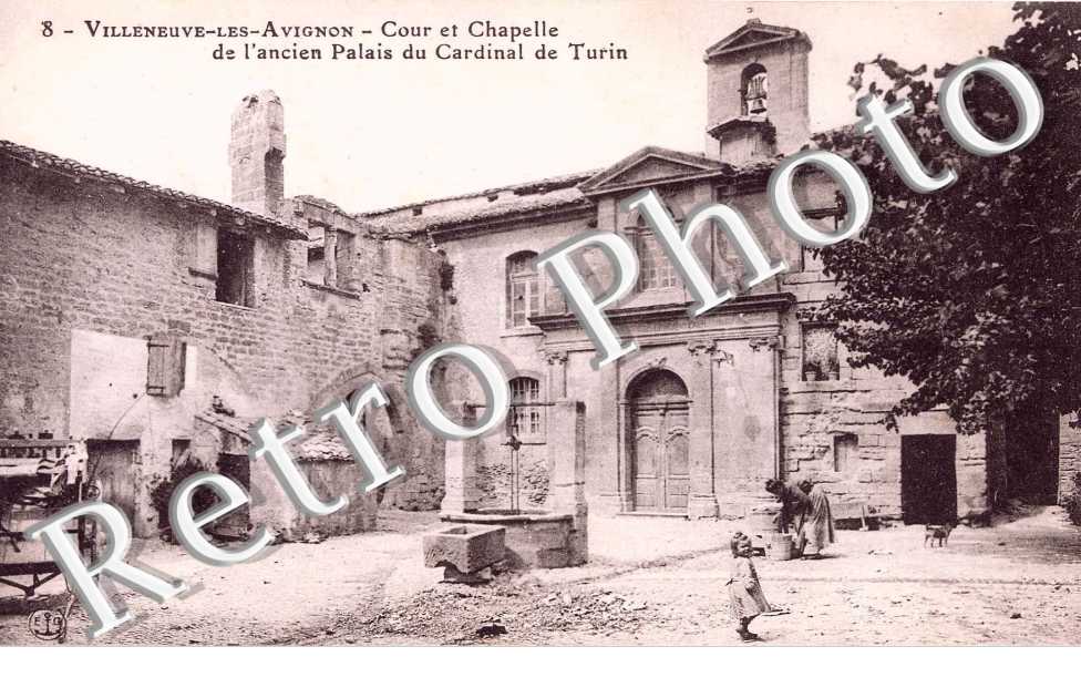 cour et chapelle de l'ancien palais du cardinal de turin