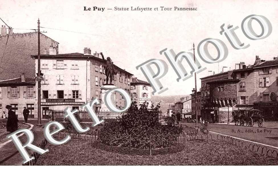 STATUE LA FAYETTE ET TOUR P.