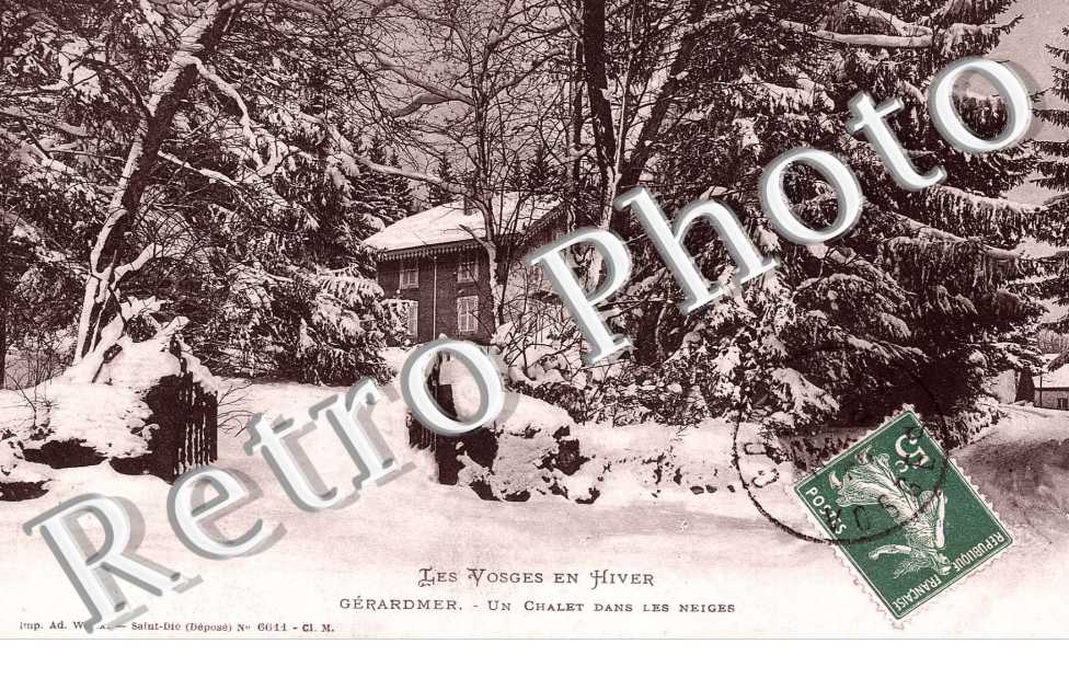 UN CHALET DANS LES NEIGES