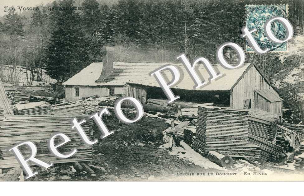 Scierie sur le Bouchot