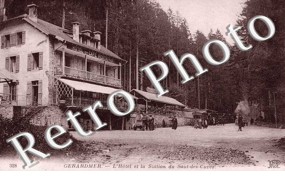 L'HOTEL ET LA STATION du saut des Cuves