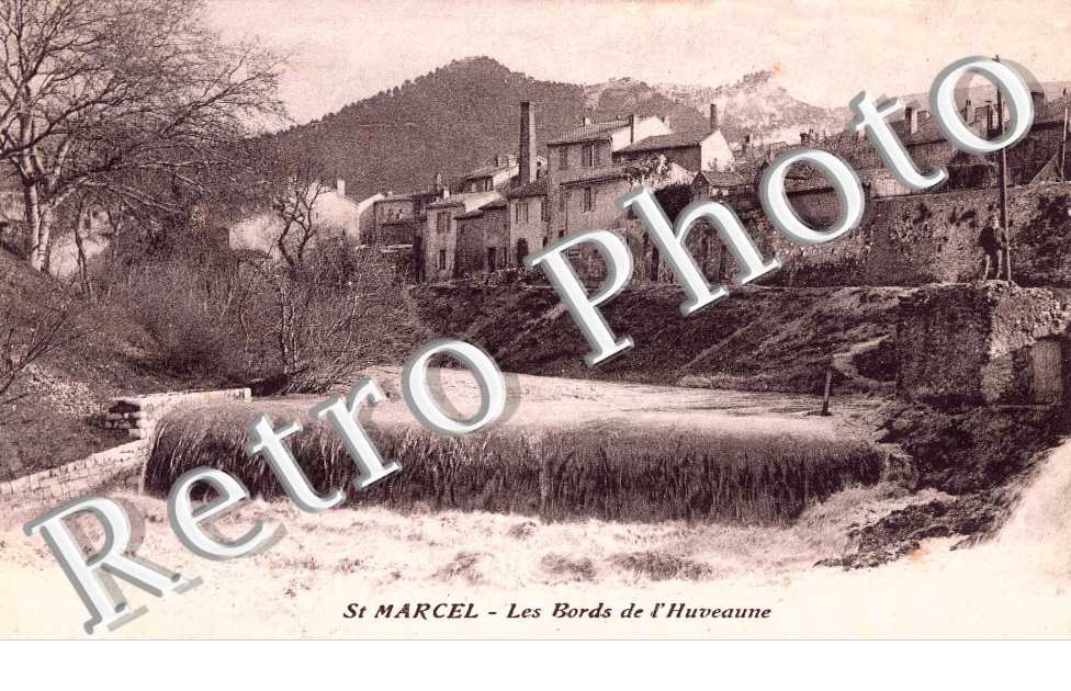 SAINT MARCEL - les bords de l'Huveaune