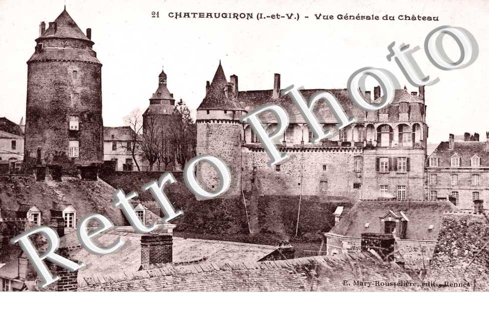 Vue generale du chateau