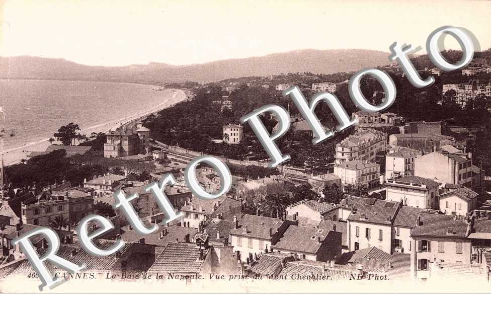 la Baie de la Napoule, Vue prise du Mont Chevalier
