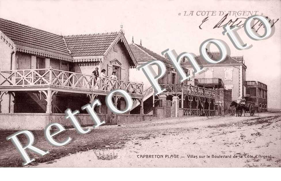 villas sur le boulevard de la cote d&#039; Argent