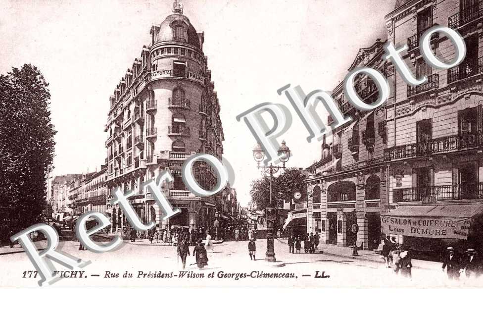 rue du president  wilson et Georges Clemenceau