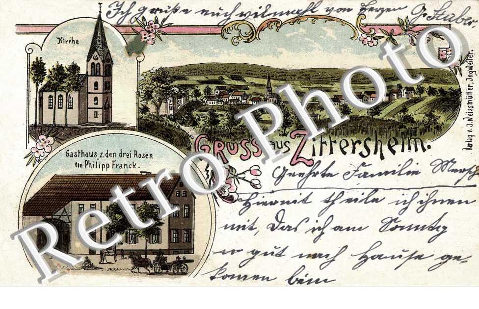Gasthaus z. den drie Rosen Von Philipp Franck