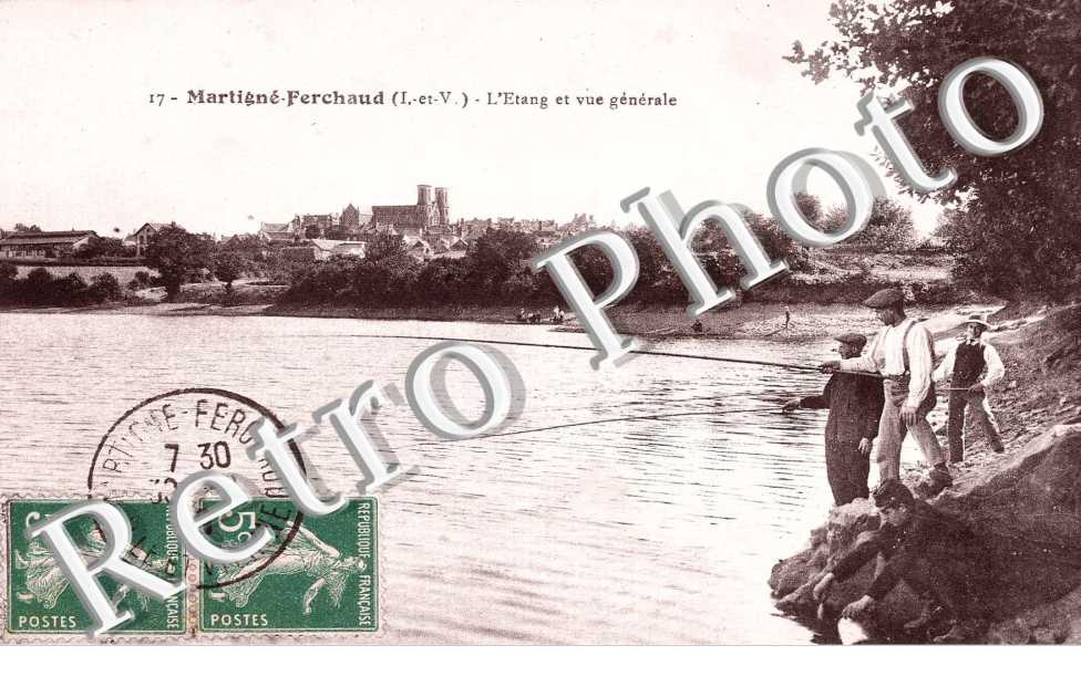 L&#039;etang et vue generale