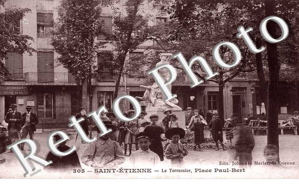 Le terrassier - Place Paul Bert