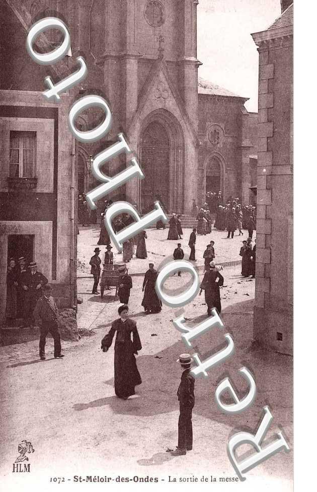 la sortie de la messe