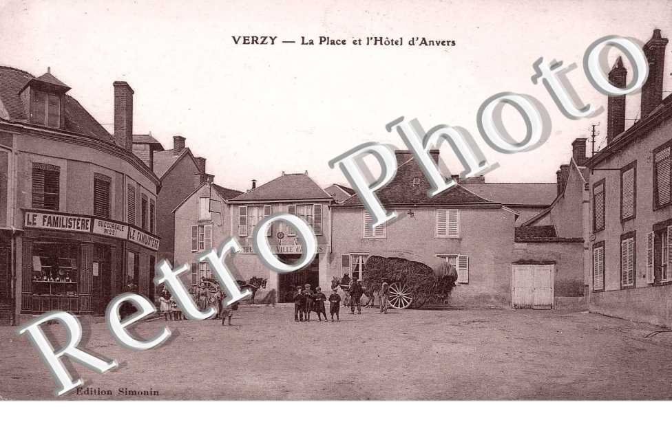 La place et l&#039;hotel d&#039;Anvers