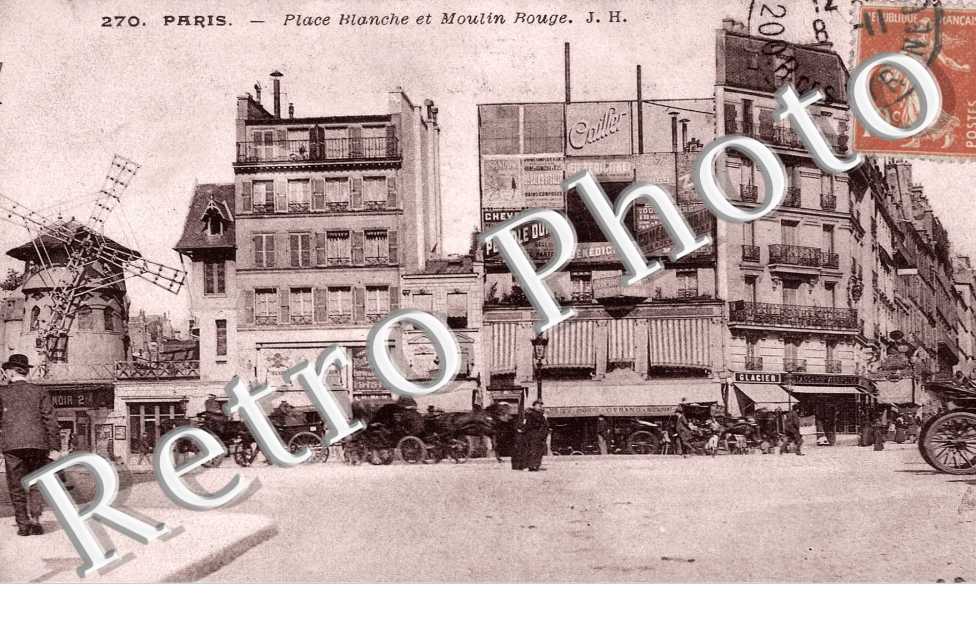 place Blanche et Moulin Rouge