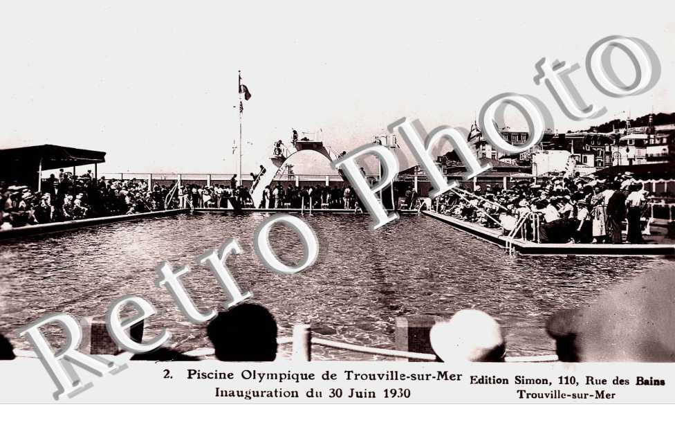 piscine olympique, inauguration 30 juin 1930