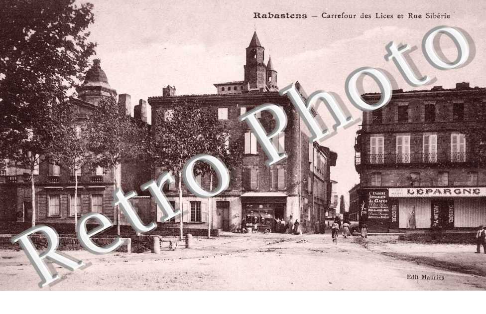 Carrefour des Lices et rue Sibérie