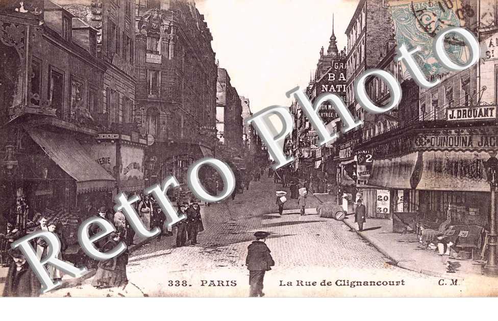 La Rue de Clignancourt