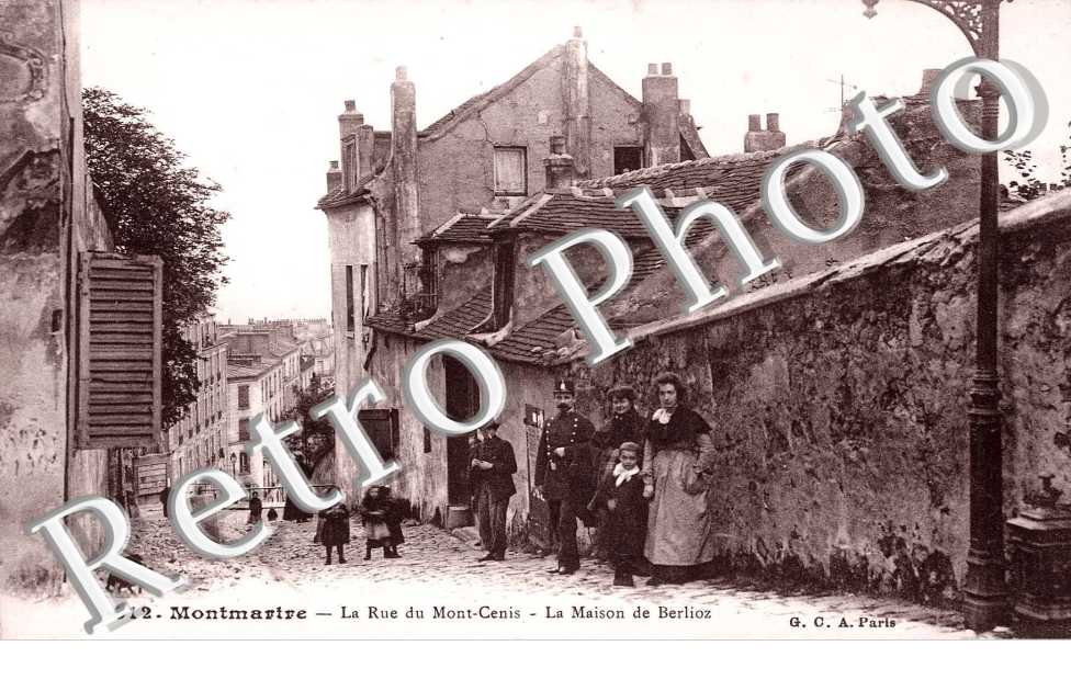Rue du Mont Cenis MAISON DE BERLIOZ