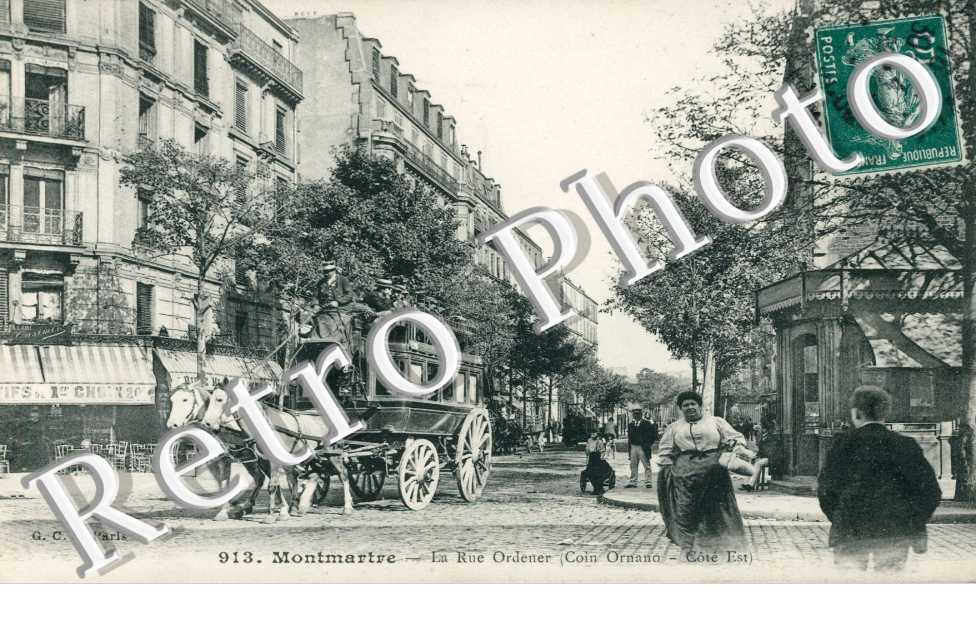 La Rue Ordener (coin Ornano)