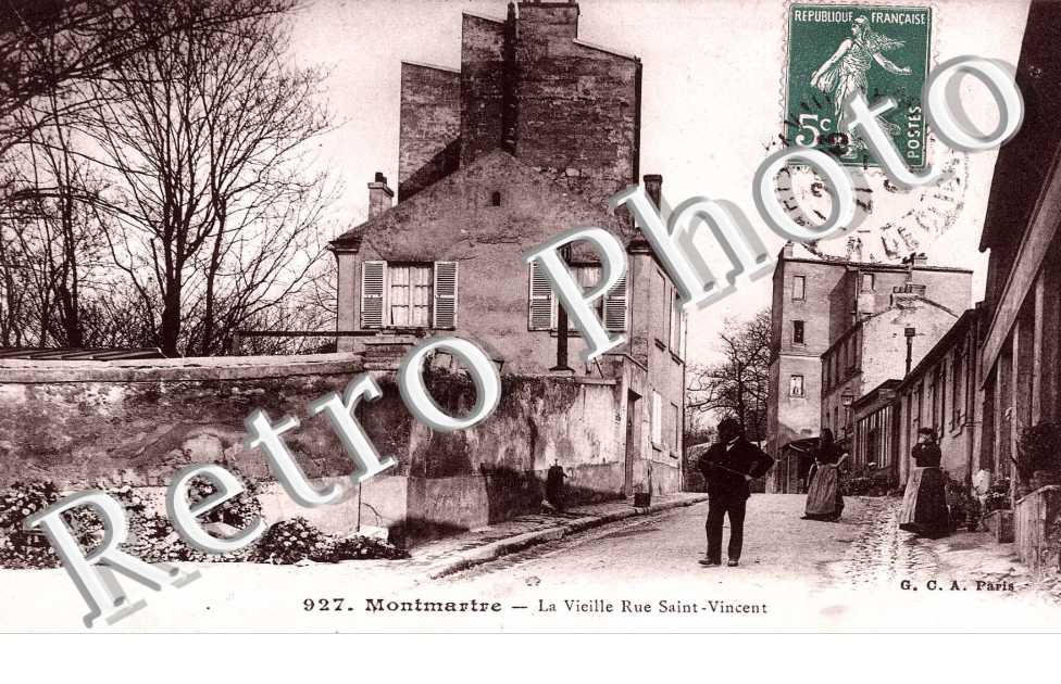 Montmartre rue Saint Vincent