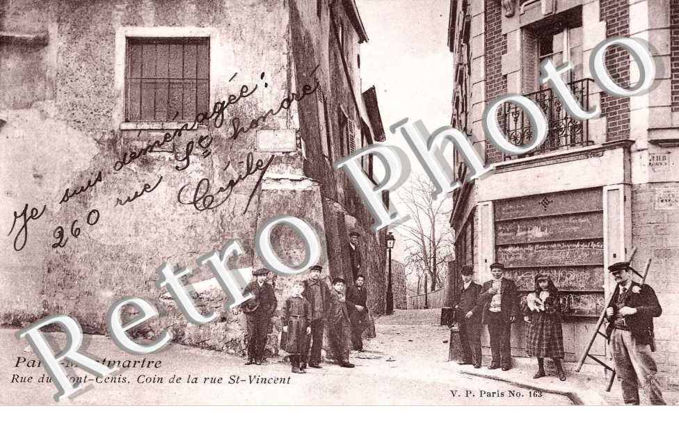Montmartre, Rue du Mont Cenis