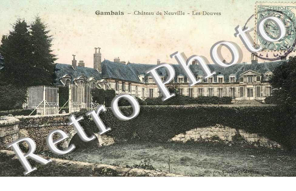 chateau de Neuville , les douves