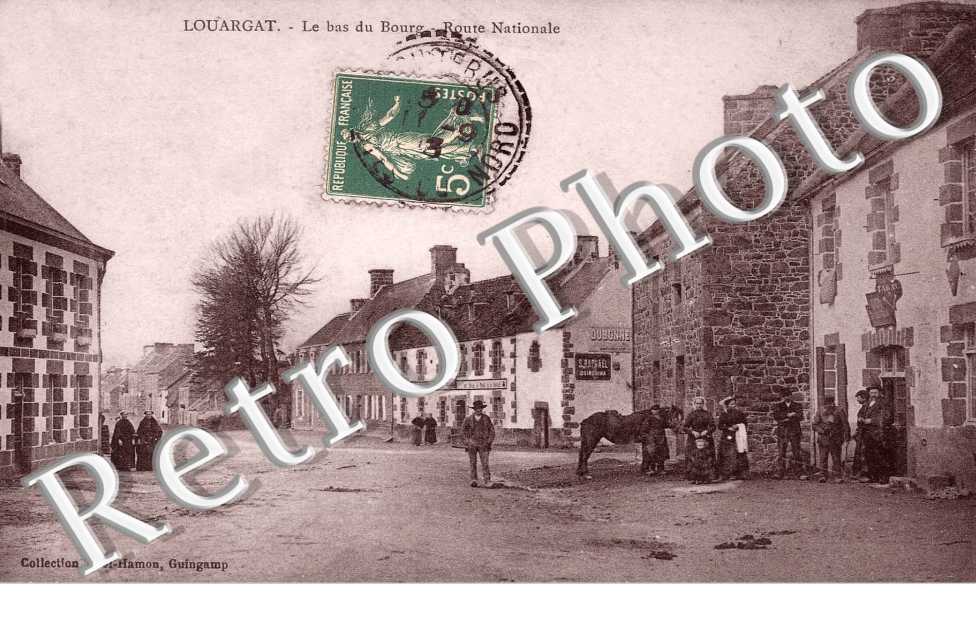 Le bas du Bourg, Route Nationale