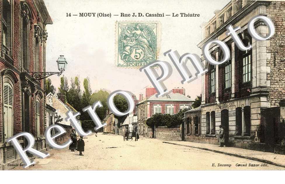 rue J.D. Cassini -  le theatre