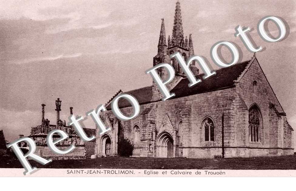 eglise et   calvaire