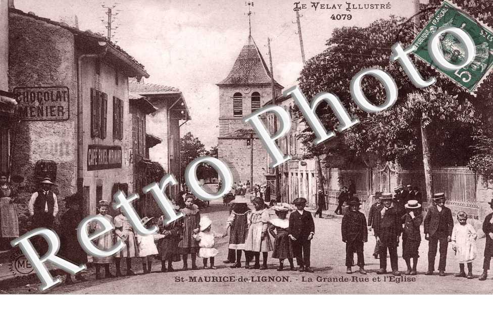 LA GRANDE RUE ET EGLISE