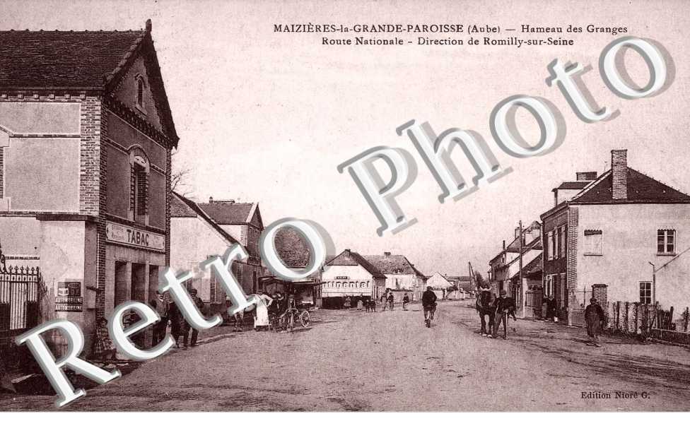 Hameau des granges - route nationale